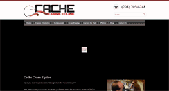 Desktop Screenshot of cachecraneequine.com